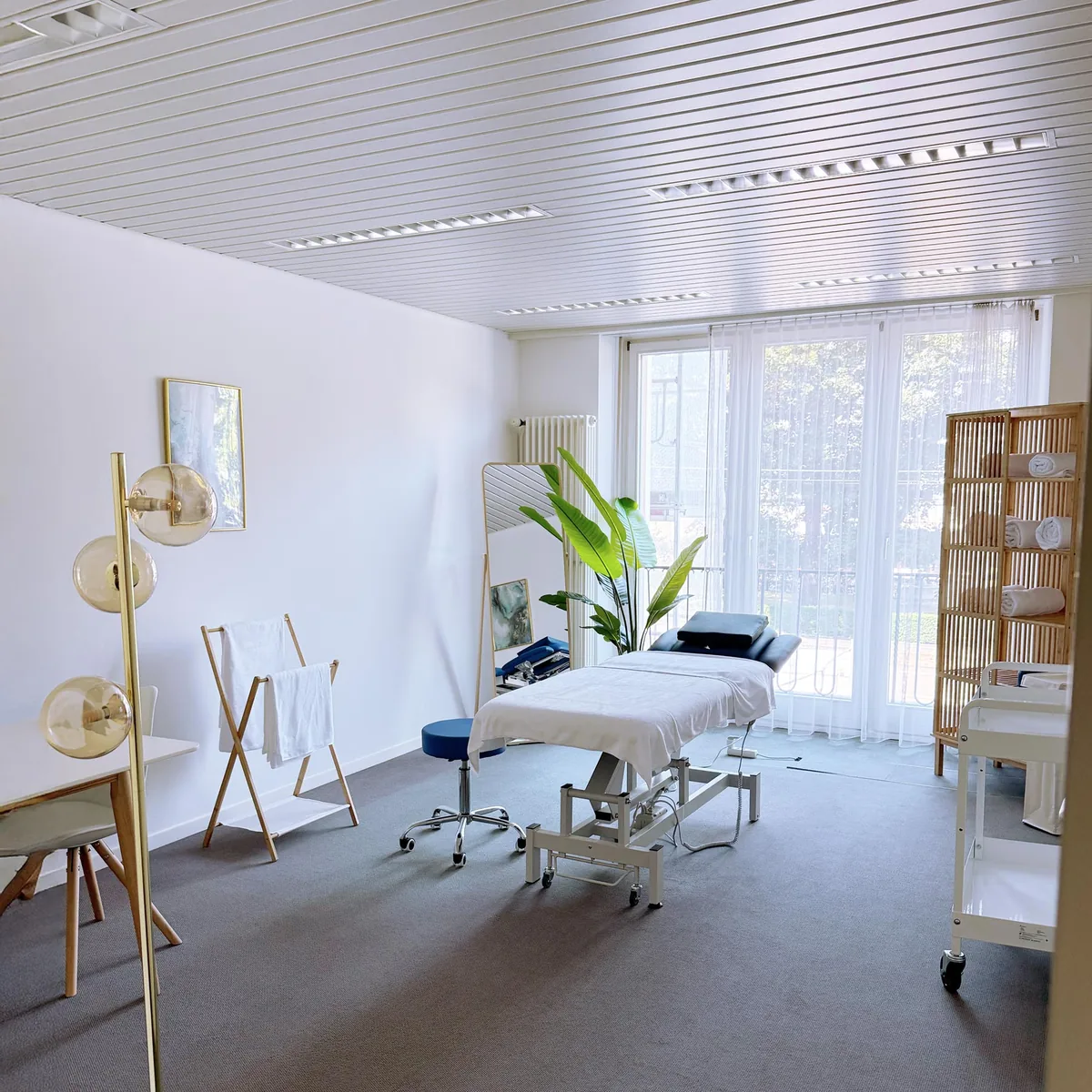 Praxisraum des Massage Zentrum Allschwil