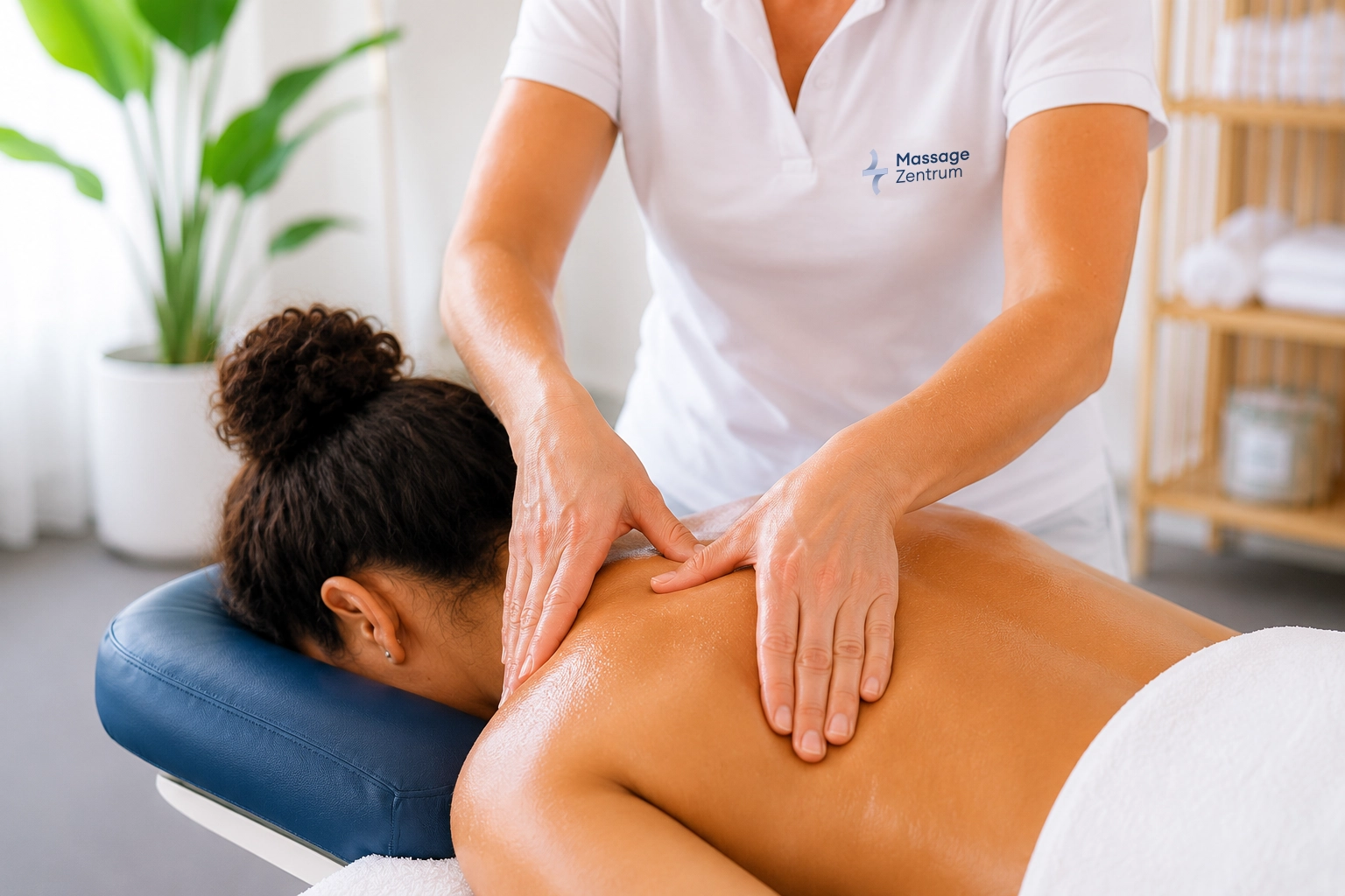 Klassische Rücken- und Nackenmassage im Massage Zentrum Allschwil – Muskulatur lösen und entspannen